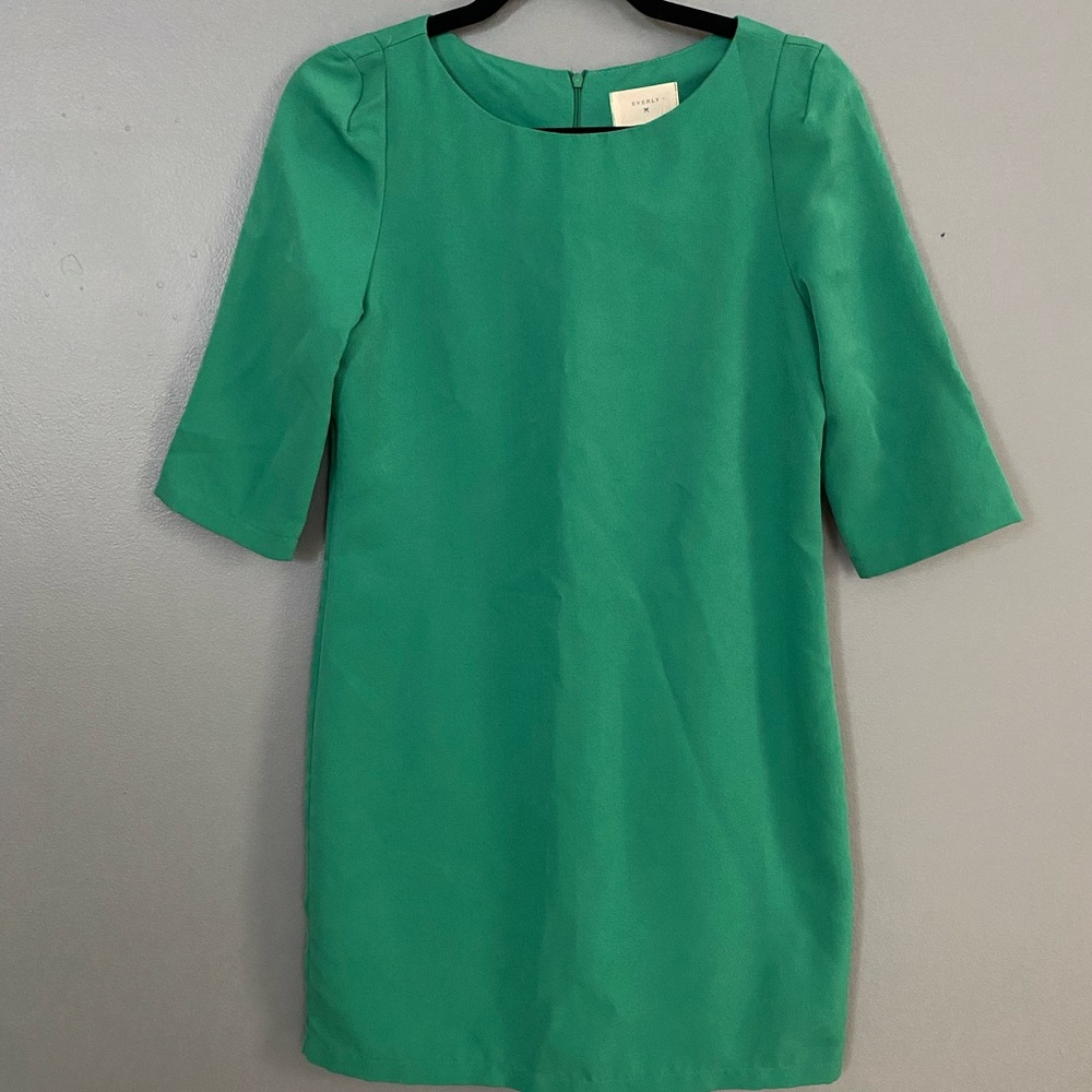 Boutique Green Shift Dress